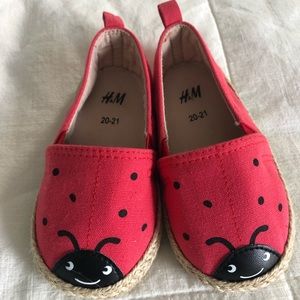 H&M ladybug shoes